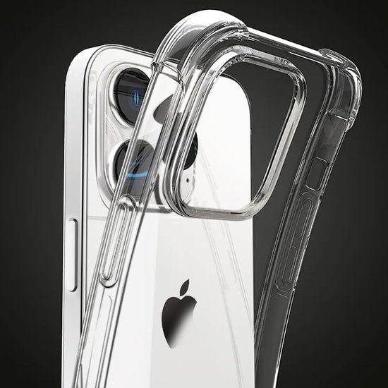 iPhone 16 Pro Hoesjes – Transparante Backcover – Schokbestendig – Nekkoord Koord – Groen-Ilumina Benelux