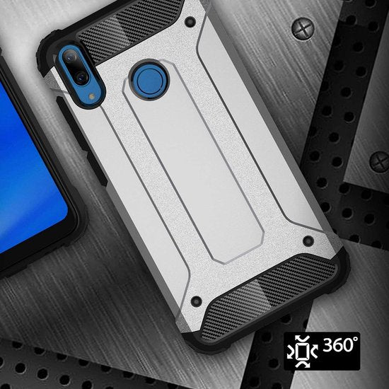 Samsung Galaxy S10 Lite Hoesjes – Armor Hybrid Backcover – Schokbestendig – Zwart-Ilumina Benelux