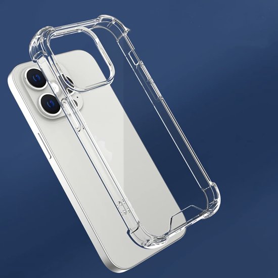 iPhone 13 Mini Hoesjes – Siliconen Backcover – Schokbestendig – Transparant-Ilumina Benelux
