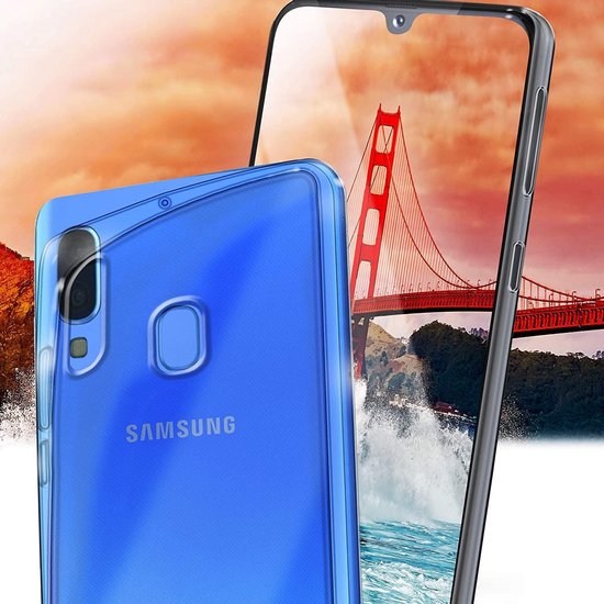Samsung Galaxy A70 Hoesjes – Siliconen Backcover – Soft Silicone – Schokbestendig – Transparant-Ilumina Benelux