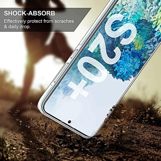 Samsung Galaxy S20 Plus Hoesjes – Dubbelzijdig 360° Full Cover – Transparant – Schokbestendig – Helder Transparant-Ilumina Benelux