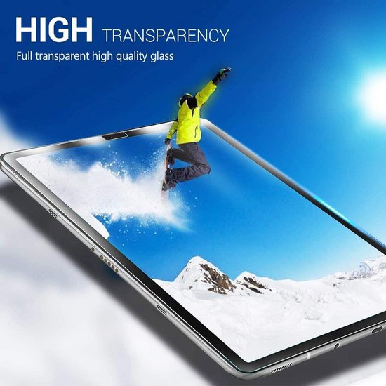 Screenprotector – Geschikt voor Samsung Galaxy Tab S6 – Gehard Glas – 0,3mm – HD Helder – 2-Pack Tempered Glas-tabletscreenprotectors-Ilumina Benelux