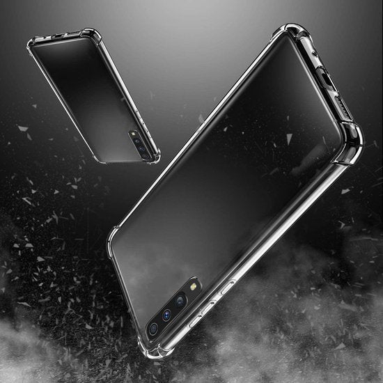 Samsung Galaxy A70/A70S Hoesjes – Siliconen Backcover – Schokbestendig – Anti-Shock – Transparant-Ilumina Benelux