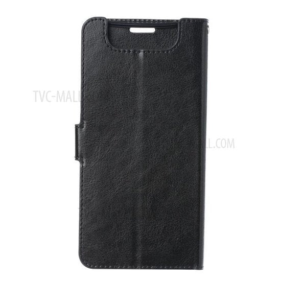 Samsung Galaxy A80 Hoesjes – Portemonnee Hoes – Pasjeshouder – 2x Gehard Glas Screenprotector – Zwart