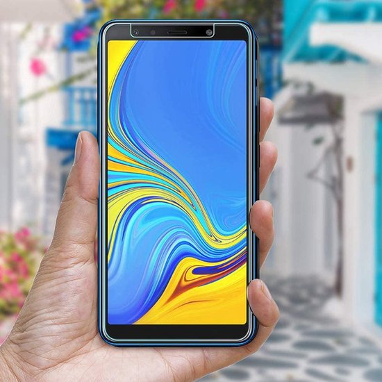 Samsung Galaxy A9 2018 Hoesjes – Portemonnee Hoes – Magneetsluiting – 2x Gehard Glas Screenprotector – Goud-Ilumina Benelux