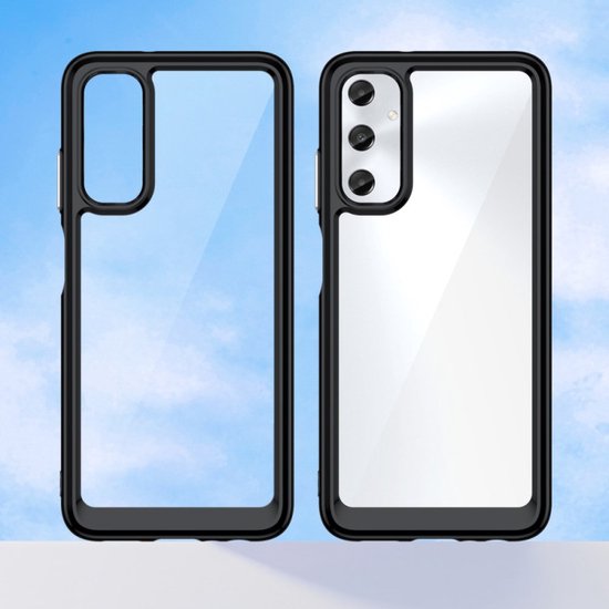 Samsung Galaxy A15 Hoesjes – Hybride Backcover – Helder Acryl – Zachte TPU Bumper – Transparant-Ilumina Benelux