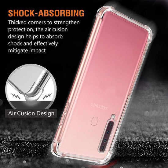 Samsung Galaxy A9 2018 Hoesjes – Shockproof Backcover – Schokbestendig – Transparant-Ilumina Benelux