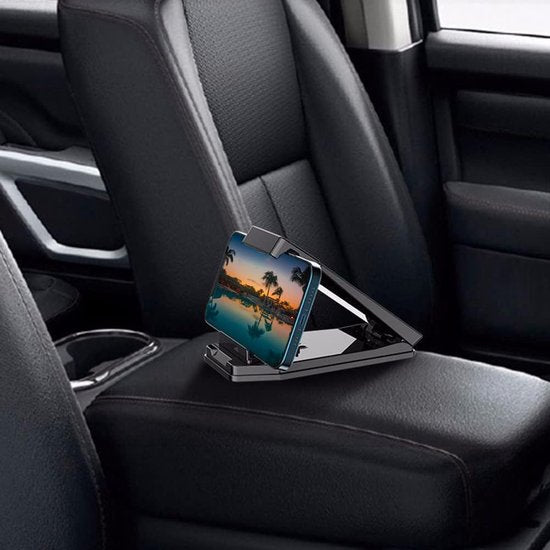Telefoonhouder auto – Dashboard anti-slip sticky pad – Plakfunctie – Geschikt voor smartphone & iPad – Zwart-Ilumina Benelux
