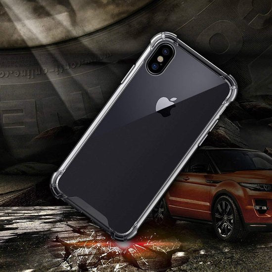 iPhone XR Hoesjes – Soft TPU Siliconen Backcover – Schokbestendig – Transparant-Ilumina Benelux