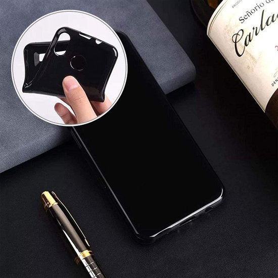 Motorola Moto G30/G20/G10 Hoesjes – Siliconen Backcover – Schokbestendig – Zwart