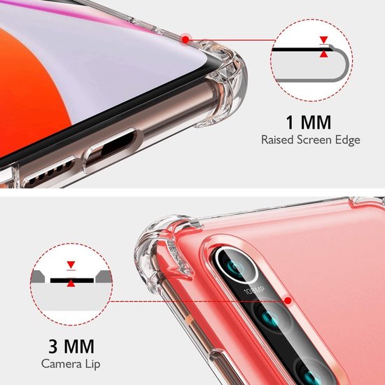 Xiaomi Mi 10 Hoesjes – Soft TPU Siliconen Backcover – Schokbestendig – Transparant-Ilumina Benelux