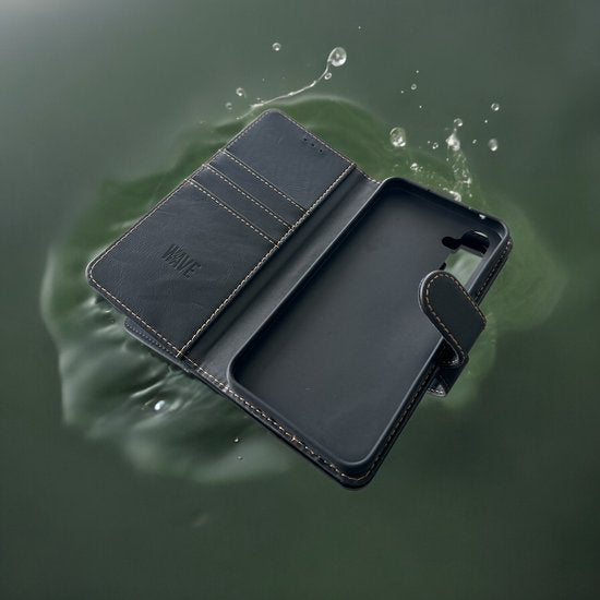 Samsung Galaxy A17 5G Hoesjes – Bookcase Portemonnee – Magneetsluiting – Pasjeshouder – Zwart