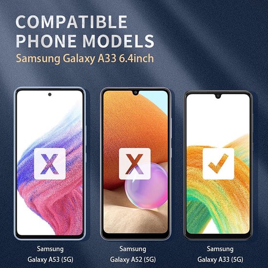 Soft Back Cover Hoesje Geschikt voor: Samsung Galaxy A33 5G Silicone Transparant + 2X Screenprotector