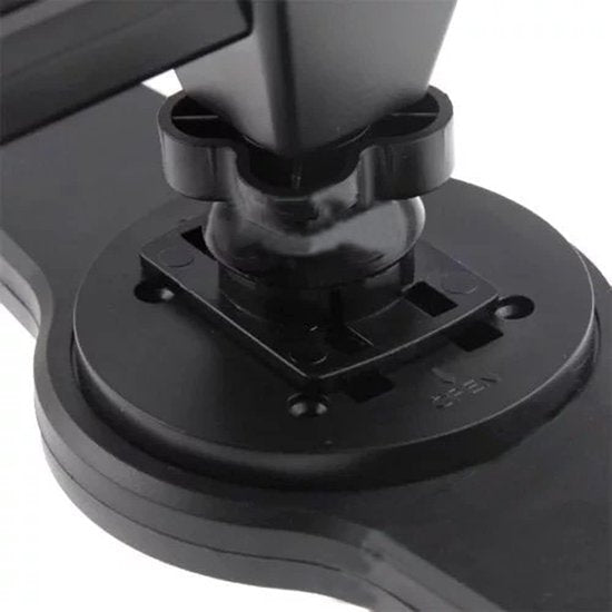 Tablethouder auto – Hoofdsteun Autohouder Achterbank – 360° Draaibaar – Universeel – Zwart