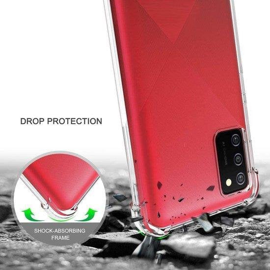 Samsung Galaxy S20 FE Hoesjes – Siliconen Backcover – Schokbestendig Bumper – Transparant – Incl. Screenprotector-Ilumina Benelux