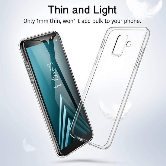 Samsung Galaxy A6 Plus 2018 Hoesjes – Siliconen Backcover – Soft Touch – Transparant-Ilumina Benelux