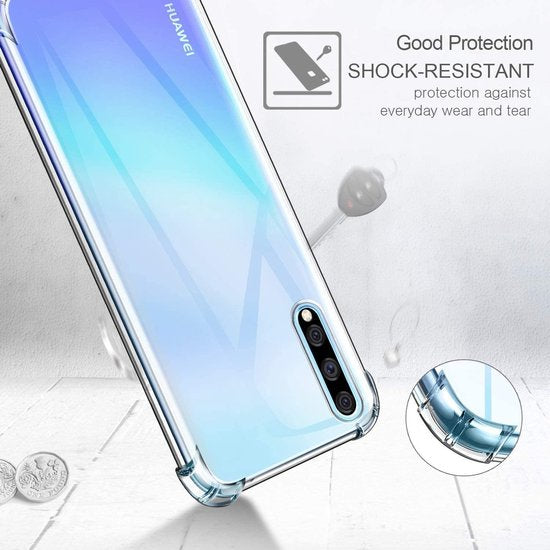 Huawei P Smart S 2020 Hoesjes – Soft TPU Siliconen Backcover – Schokbestendig – Transparant-Ilumina Benelux