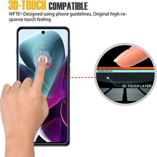 Motorola Moto G200 5G Hoesjes – Siliconen Backcover – Inclusief 2x Screenprotector – Schokbestendig – Zwart-Ilumina Benelux