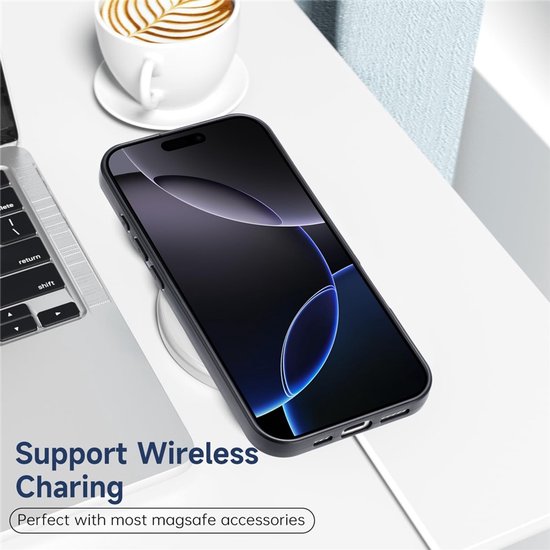 iPhone 17 Hoesjes – Siliconen Backcover – Screenprotector Gehard Glas – Camera Lens Protector – Zwart-Ilumina Benelux