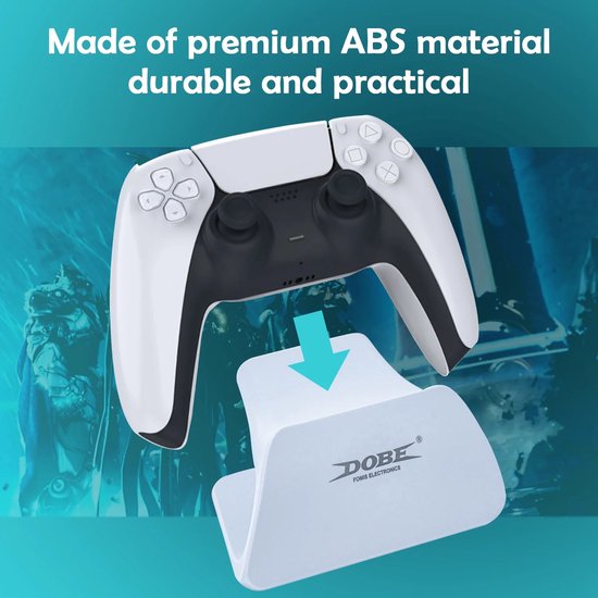 Controller Oplaadstation – Geschikt voor Playstation 5 – DualSense Oplader Dock – 2 Controllers-Oplaadstation controllers-Ilumina Benelux