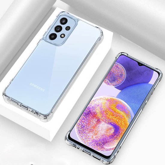 Samsung Galaxy A53 5G Hoesjes – Crystal Clear Backcover – Schokbestendig – Transparant-Ilumina Benelux