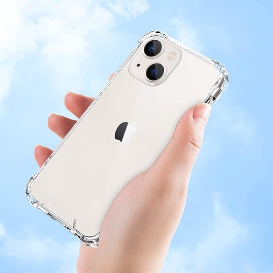 iPhone 13 Mini Hoesjes – Soft TPU Siliconen Backcover – Schokbestendig – Transparant-Ilumina Benelux