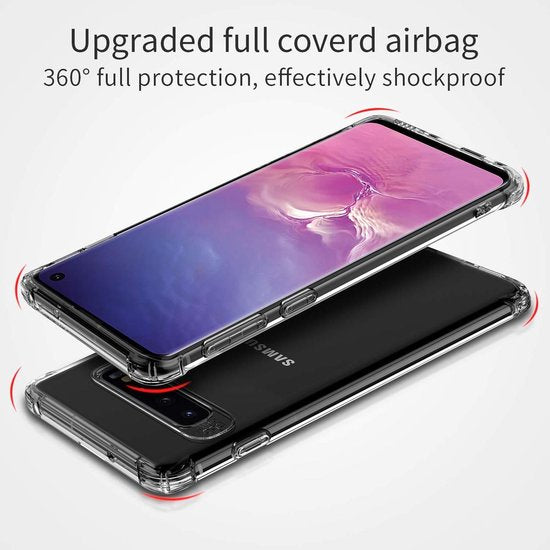 Samsung Galaxy S10e Hoesjes – Transparante Backcover – Schokbestendig – Shockproof-Ilumina Benelux