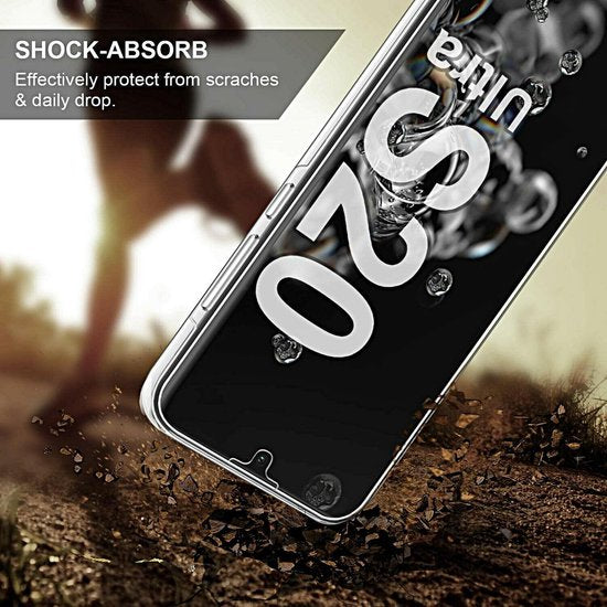 Samsung Galaxy S20 Ultra Hoesjes – Dubbelzijdig 360° Full Cover – Transparant – Schokbestendig – Doorzichtig-Ilumina Benelux