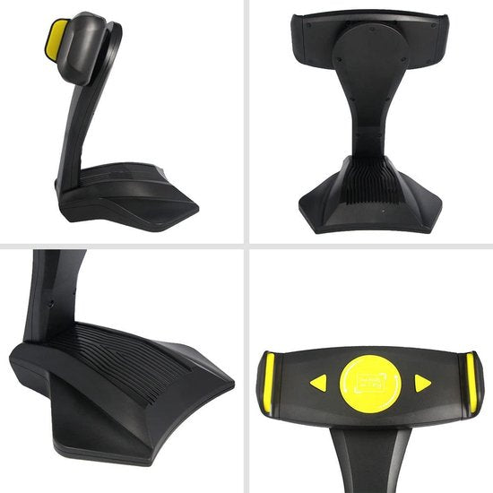 Tablethouder bureau – 360° draaibaar & verstelbaar – Antislip ergonomische standaard – 7-15 inch – Zwart-Tablethouder-Ilumina Benelux