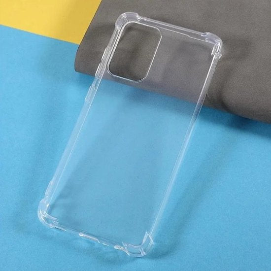 Samsung Galaxy A23 Hoesjes – Schokbestendige Siliconen Backcover – Transparant – Inclusief 3x Screenprotector – Anti-kras-Ilumina Benelux