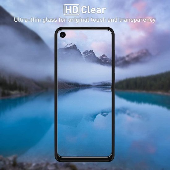 Screenprotector - Geschikt voor Motorola One Vision - 9H Glas (2-Pack)