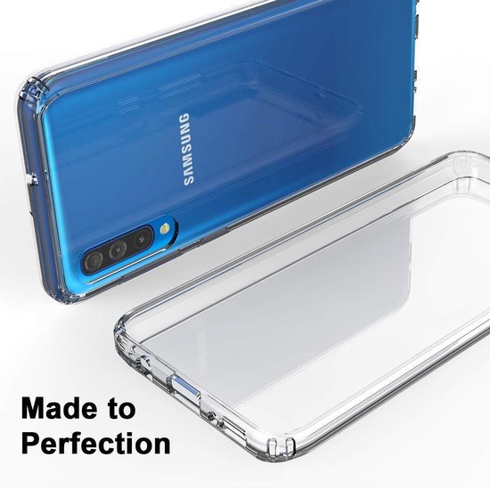 Samsung Galaxy A50 Hoesjes – Transparante Backcover – Schokbestendig – Shockproof-Ilumina Benelux