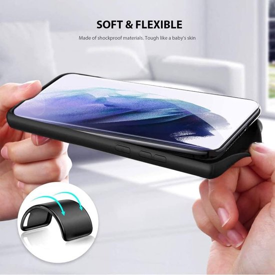 Xiaomi Redmi Note 12 Pro 5G Hoesjes – Flexibele Siliconen Backcover – Schokbestendig – Zwart-Ilumina Benelux