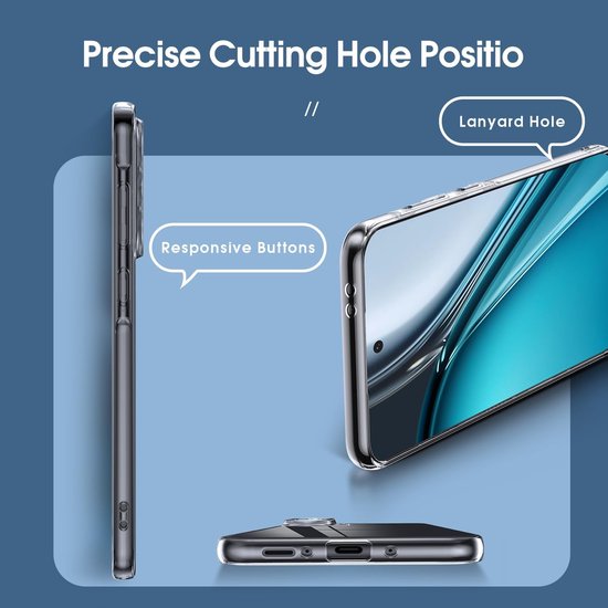 Samsung Galaxy A56 Hoesjes – Transparante Siliconen Backcover – Flexibel – Schokbestendig-Ilumina Benelux