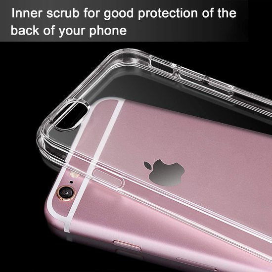iPhone SE 2020/7/8 Hoesjes – Transparante TPU Siliconen Backcover – Soft Case – Schokbestendig-Ilumina Benelux
