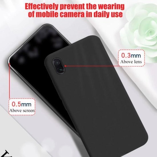 Xiaomi Redmi 9A/9AT Hoesjes – Siliconen Backcover – Soft TPU – Schokbestendig – Zwart-Ilumina Benelux