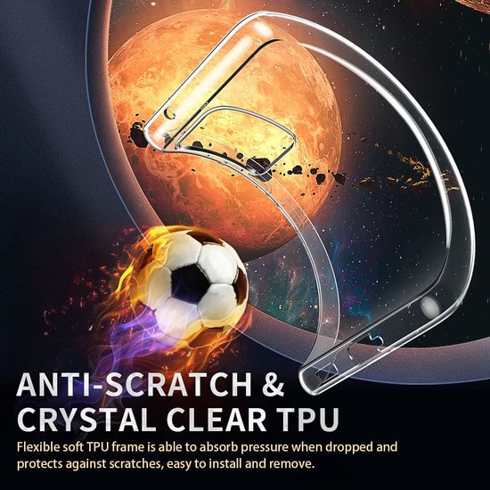 Samsung Galaxy A53 5G Hoesjes – Transparante Siliconen Backcover – 2x Screenprotector Gehard Glas – Anti-kras-Ilumina Benelux