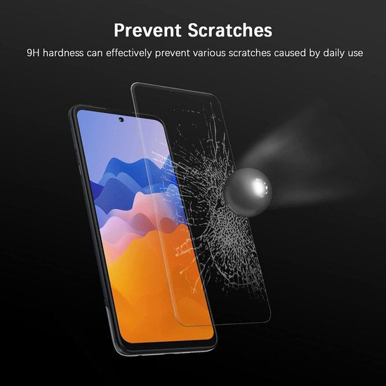 Screenprotector - Geschikt voor Motorola Edge 20 Pro - 9H Glas (3-Pack)