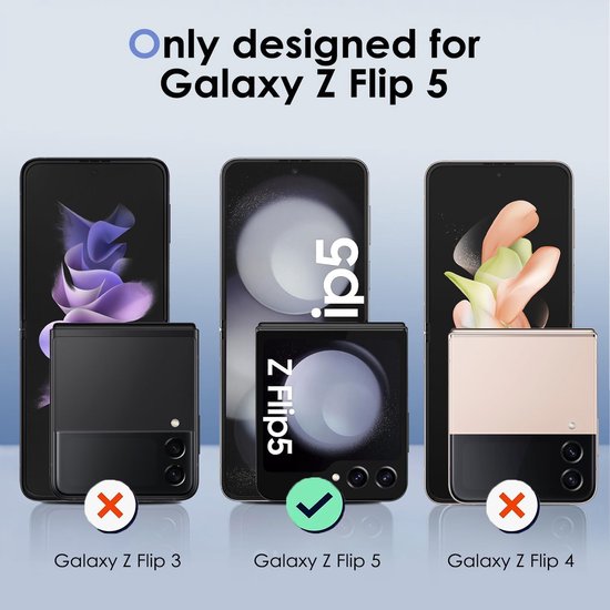 Samsung Galaxy Z Flip 5 Hoesjes – Siliconen Backcover – Schokbestendig – Transparant-Ilumina Benelux
