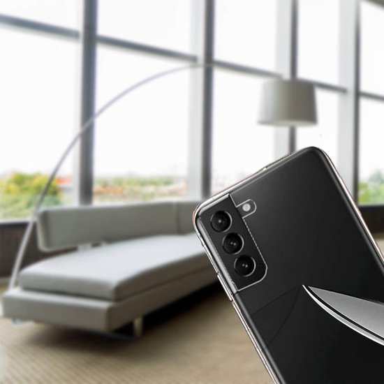 Samsung Galaxy S21 Plus Hoesjes – Siliconen Backcover – Flexibel – Transparant – Soft TPU-Ilumina Benelux