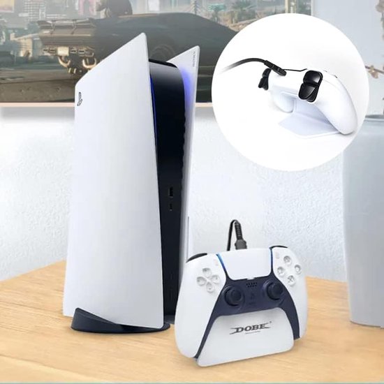 Controller Oplaadstation – Geschikt voor Playstation 5 – DualSense Oplader Dock – 2 Controllers-Oplaadstation controllers-Ilumina Benelux