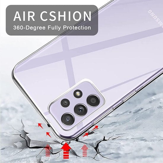 Samsung Galaxy A13 4G Hoesjes – Siliconen Backcover – Flexibel – Transparant-Ilumina Benelux