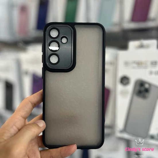 Xiaomi Redmi Note 11 Pro Hoesjes – Transparante Siliconen Backcover – Camera Bescherming – Bumper – Zwart-Ilumina Benelux