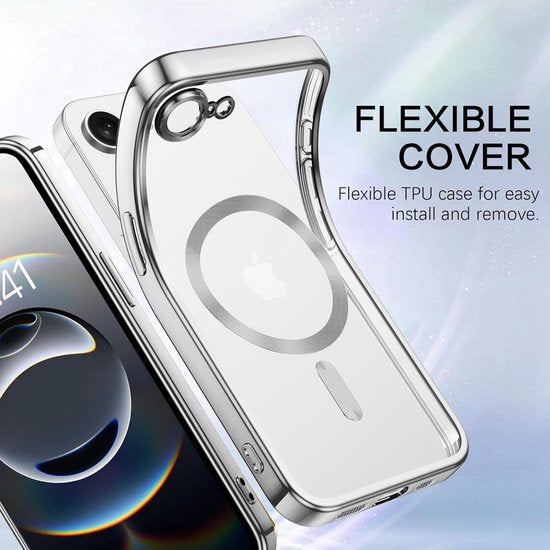 iPhone 16E / SE 4 Hoesjes – Backcover – Camera Lens Protector – MagSafe Compatibel – Goud-Ilumina Benelux