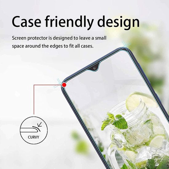 Samsung Galaxy A10e Hoesjes – Soft TPU Siliconen Backcover – 2x Gehard Glas Screenprotector – Zwart-Ilumina Benelux