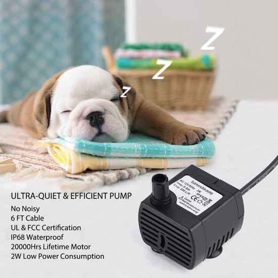 Drinkfontein kat & hond – Automatische waterfontein – Ultra stil – BPA-vrij – Met filter – Groen-Ilumina Benelux