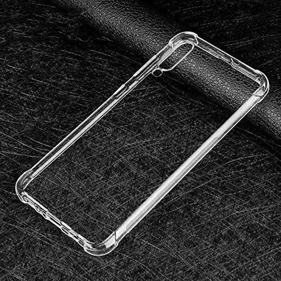 Samsung Galaxy A10 Hoesjes – Siliconen Backcover – Schokbestendig – Inclusief 2x Glazen Screenprotector – Transparant-Ilumina Benelux