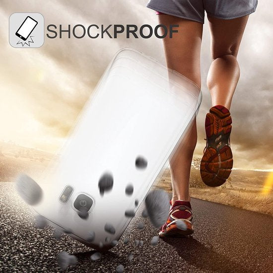 Silicone Hoesje Voor en Achter Transparant - Geschikt Voor Samsung Galaxy M20