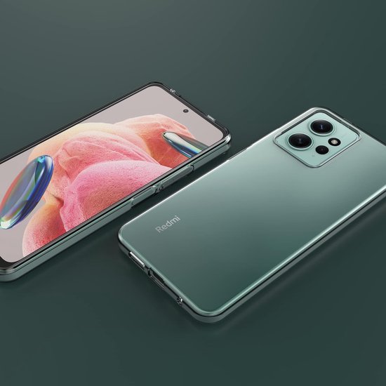Xiaomi Redmi Note 12 4G Hoesjes – Siliconen Backcover – Flexibel – Transparant – Soft Silicone-Ilumina Benelux