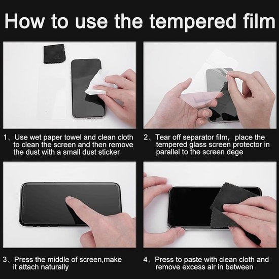 Samsung Galaxy S23 Plus Hoesjes – TPU Backcover met Pasjeshouder – Schokbestendig – Inclusief Screenprotector – Transparant